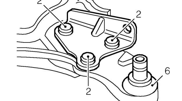Lower ball joint - front hub – Remove front lower arm. See this section.