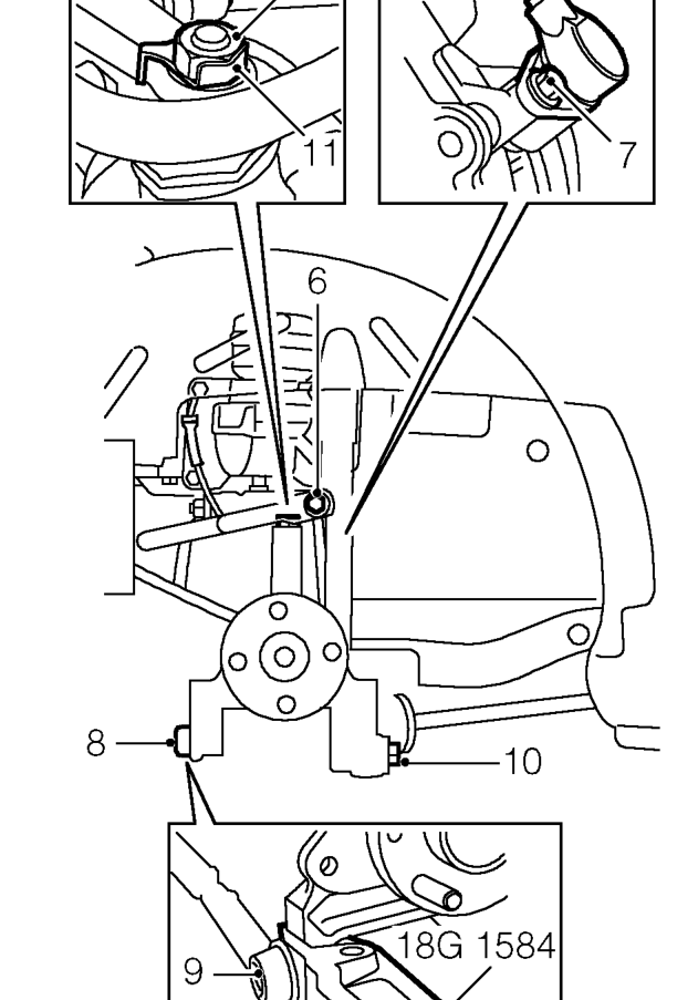 Rear hub bearings – Remove rear brake disc. See BRAKES, Repairs.