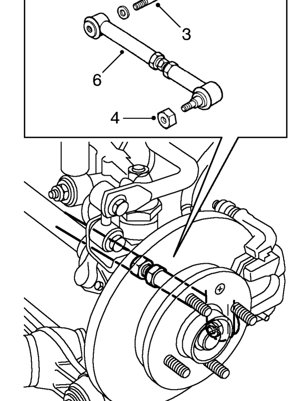 Track control arm - rear – Remove road wheel(s).