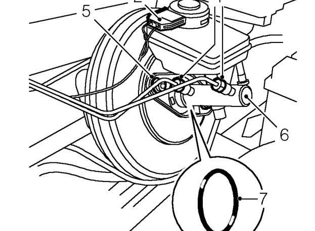 Brake master cylinder – Remove underbonnet closing panel. See BODY, Exterior fittings.