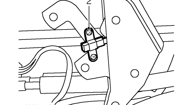 Handbrake warning switch – Remove handbrake lever. See this section.