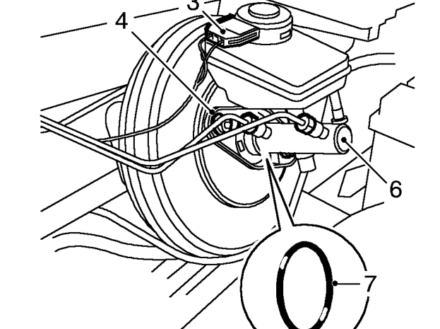 Brake servo – Remove spare wheel.
