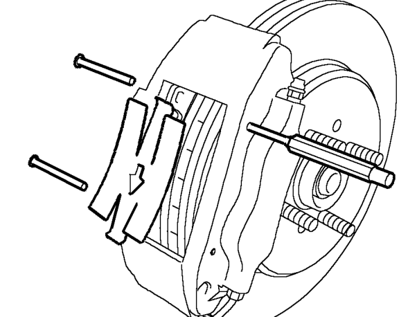 Caliper - front - mgf trophy – Remove road wheel(s).