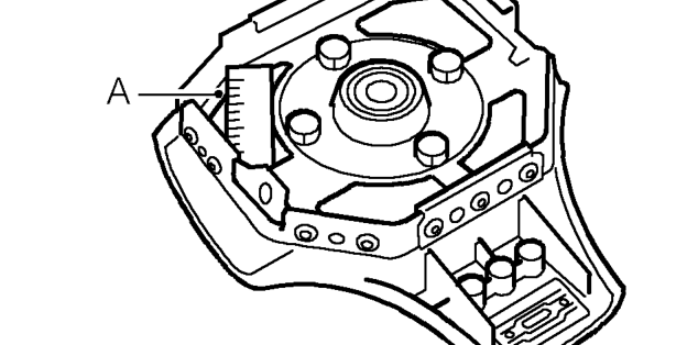 Airbag module - driver