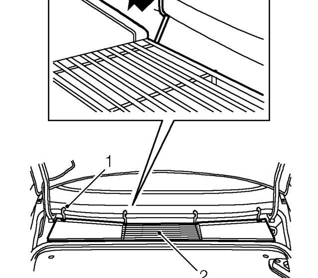 Engine compartment access panel – Service repair no - 76.11.05/99