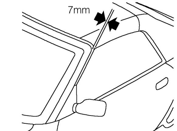 Parallelism – Lower glass and then raise fully to ensure required height has been obtained.