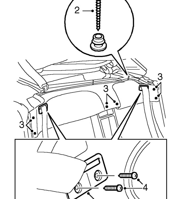 Rear bulkhead finisher – Remove front seats. See RESTRAINT SYSTEMS, Repairs.