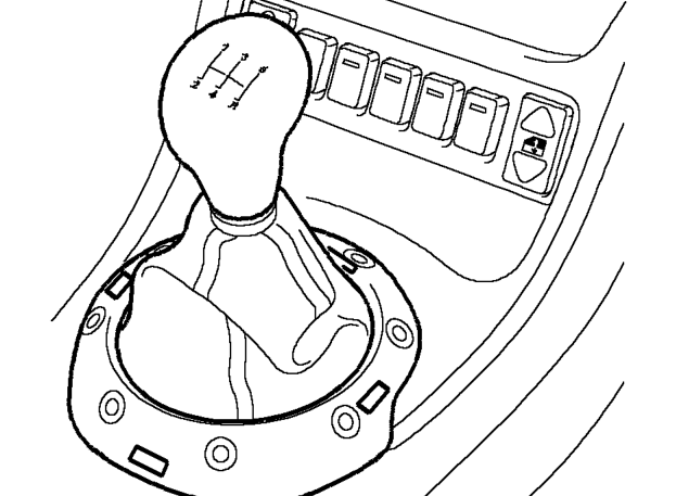 Gear lever gaiter - 2000my on – Service repair no - 76.25.06