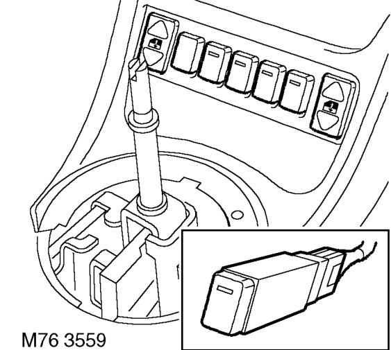 Release hazard switch multiplug.