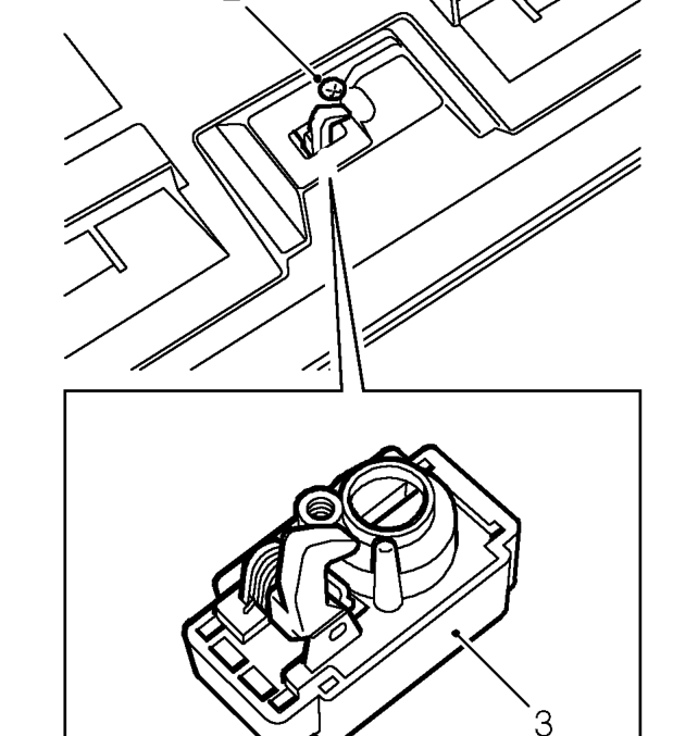 Glovebox latch – Open glovebox lid.