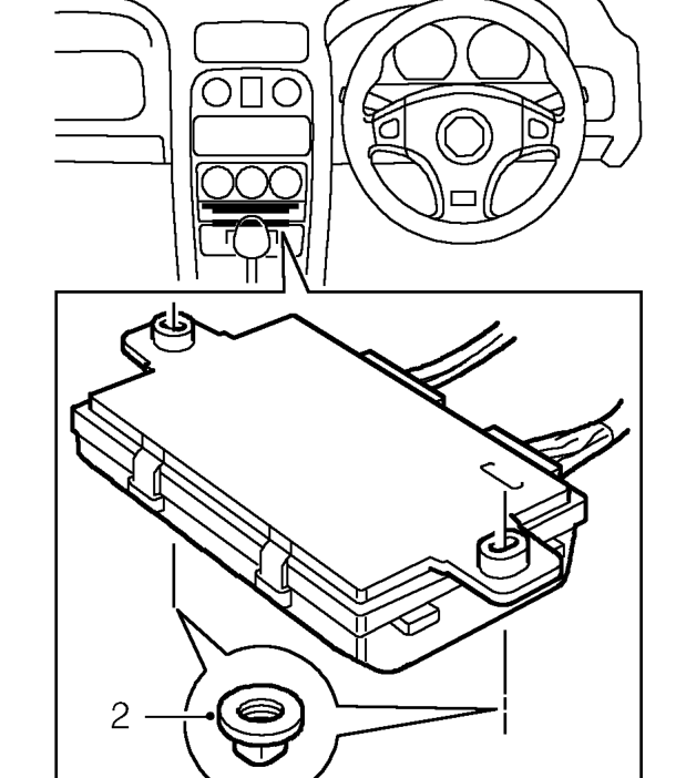 Cable - water valve control - up to 2000my – Remove front console. See BODY, Interior trim components.