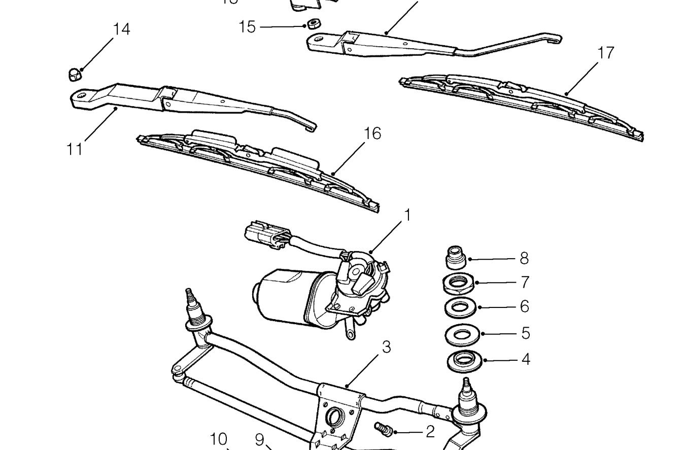 Windscreen wiper components