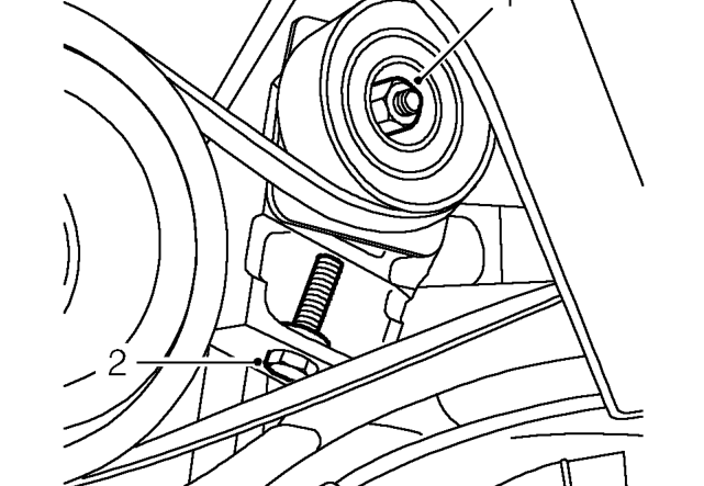 Alternator drive belt - with air conditioning - adjust – Apply a force of 10 kg to the drive belt at position ’X’ and measure the deflection betwee