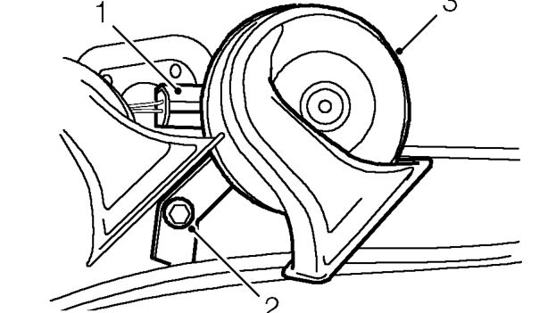 Horn – Service repair no - 86.30.10