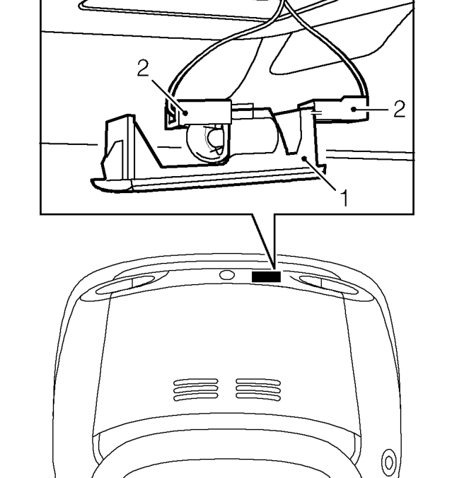 Boot lid lamp – Service repair no - 86.45.16