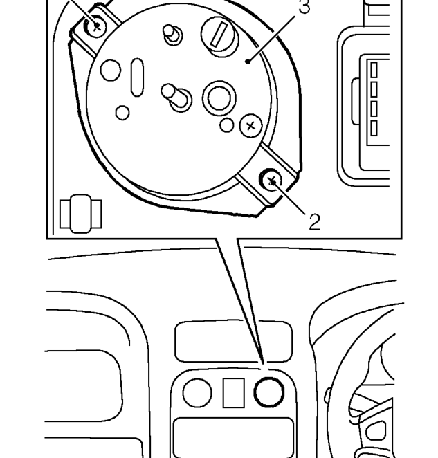 Clock – Remove centre console panel. See BODY, Interior trim components.