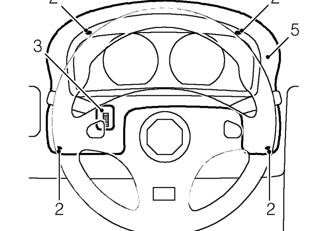 Instrument cowl - up to 2000my – Remove steering column nacelle. See STEERING, Repairs.