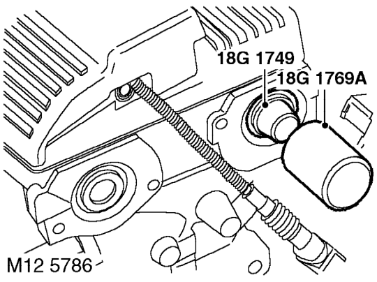 Clean oil seal recess, ensuring all traces of rubber are removed.