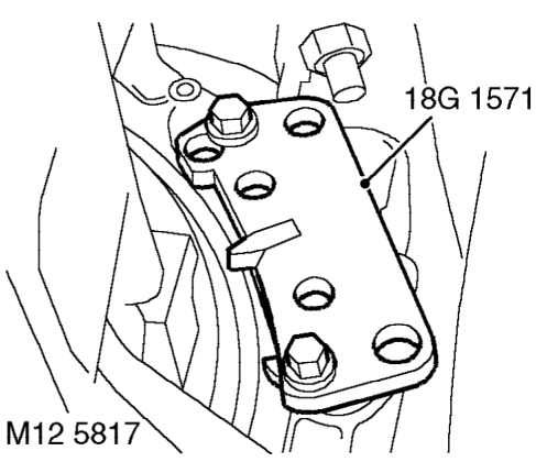 Pulley - crankshaft - stepspeed (em-cvt) models – Remove starter motor. See ELECTRICAL, Repairs.