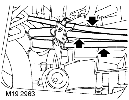 Filler neck – Drain fuel tank. See Adjustments.