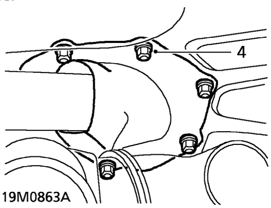Fuel tank – Drain fuel tank. See Adjustments.