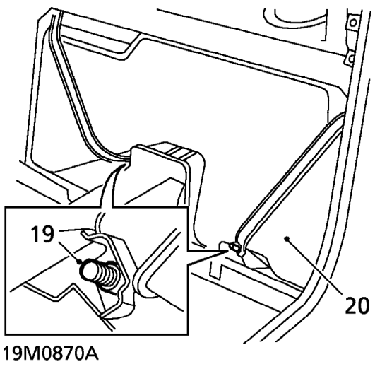 Remove and discard plastic fuel tank sealing sheet.