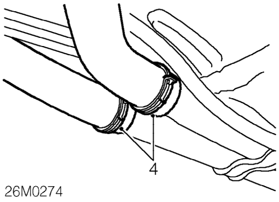 Drain and refill – Position container to collect coolant.