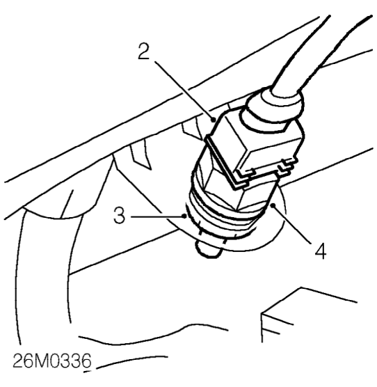 Engine compartment ambient air temperature (aat) sensor – Remove engine compartment access panel. See BODY, Exterior fittings.