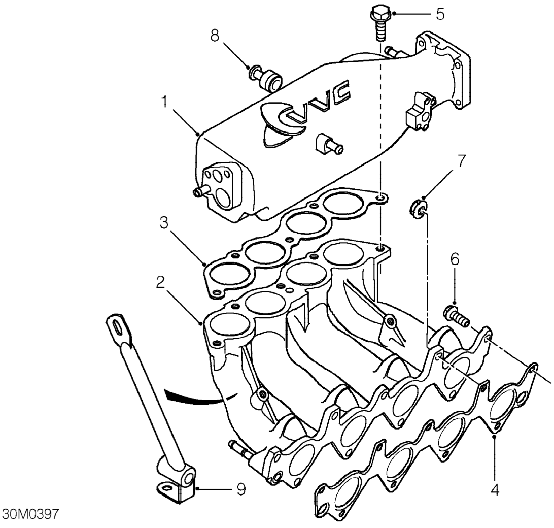 Inlet manifold - vvc