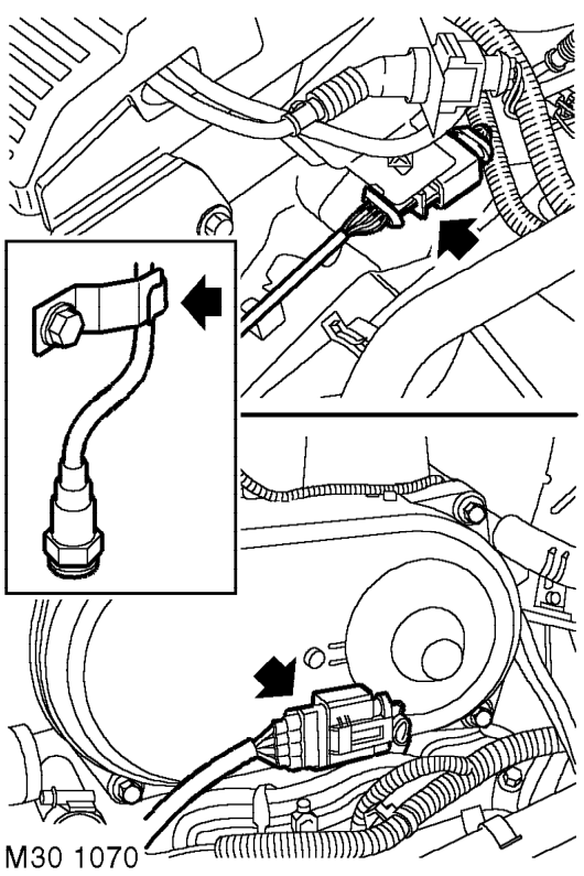 Gasket - exhaust manifold to front pipe - vvc – Remove engine compartment access cover. See BODY, Exterior fittings.