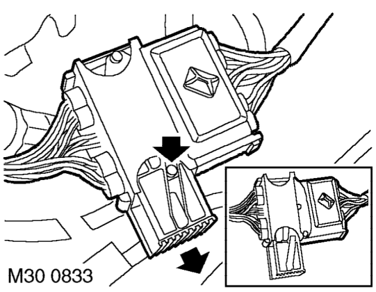 Manifold - inlet - mpi – Disconnect IAC valve hose.