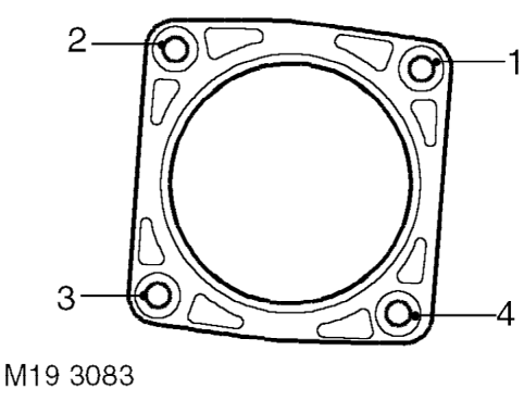 Fit new seal to throttle body.