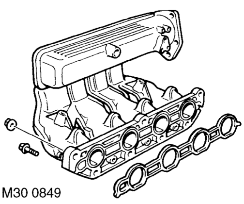 Release fuel feed hose from fuel filter pipe.