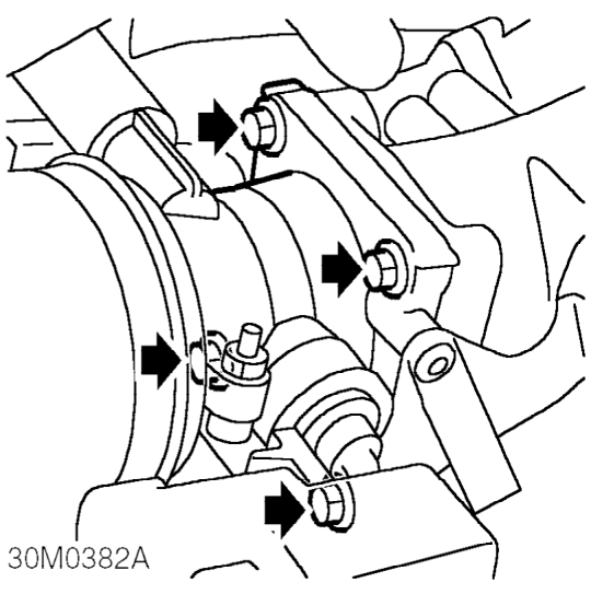 Disconnect MAP sensor multiplug.