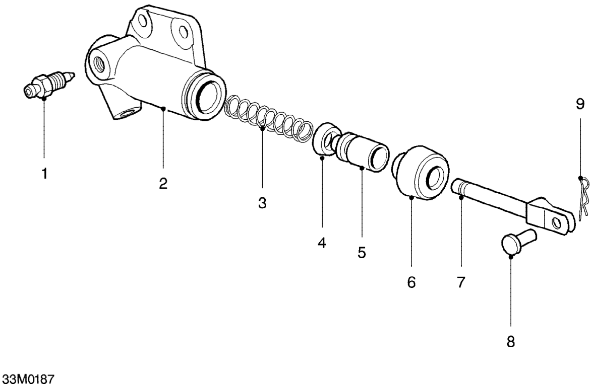 Slave cylinder components