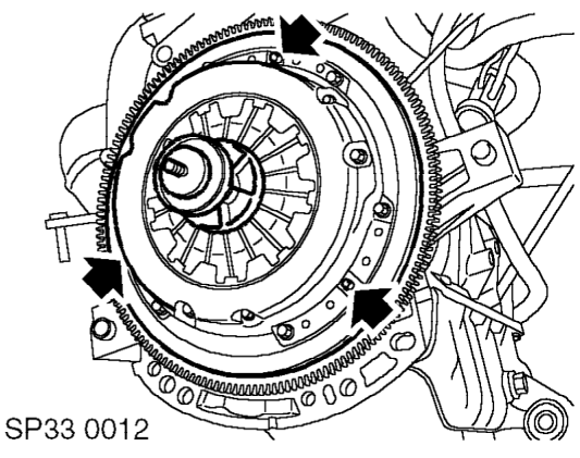 Ensure drive plate is aligned to centre of pressure plate.