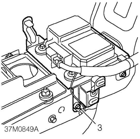Gear lever – Remove front console. See BODY, Interior trim components.