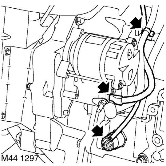 Gearbox &amp; converter - stepspeed (em-cvt) - remove for access &amp; refit – Remove engine and gearbox assembly. See ENGINE, Repairs.
