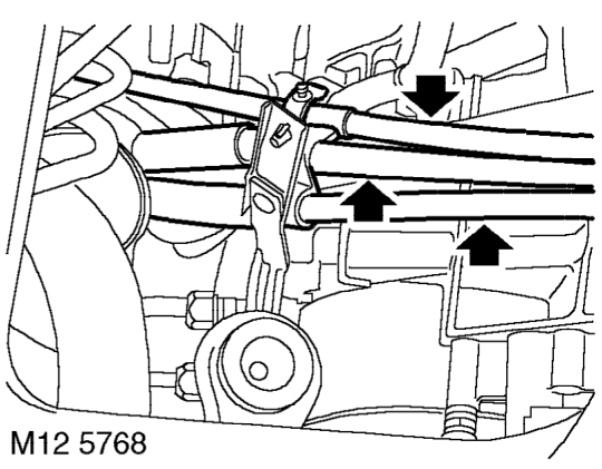 Primary bearing – Remove air cleaner. See ENGINE MANAGEMENT SYSTEM - MEMS, Repairs.