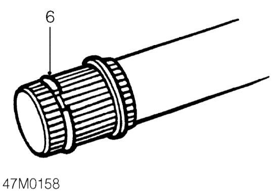 Drive shaft outer joint – Bend the joint, and using a suitable drift against the inner part of the joint, remove fro