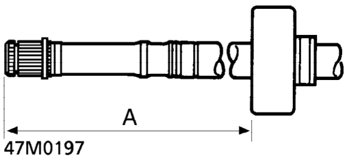 Dynamic damper - drive shaft - rh – Slide damper from shaft.