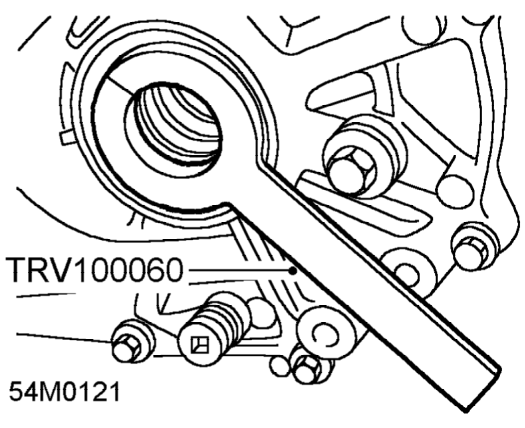 Oil seal - differential housing - lh - manual transmission models – Remove 18G-1354/21 .