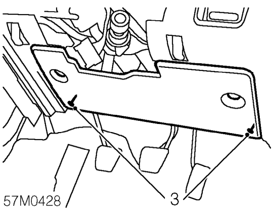 Steering column – Remove steering column switch pack. See ELECTRICAL, Repairs.