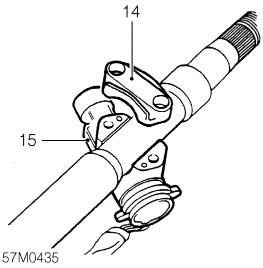 Drill out shear bolt heads.