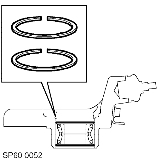 Collect drive flange and remove hub from press.