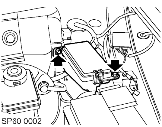 Damper - lh – Remove road wheel(s).