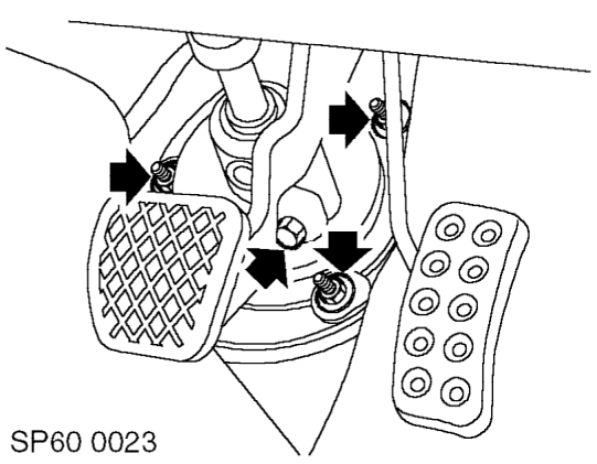 Sub frame - front suspension - manual transmission models – Release main fuse and fuse box connections, release from clips and position aside.