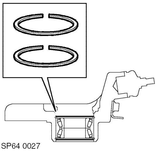 Remove hub from press.