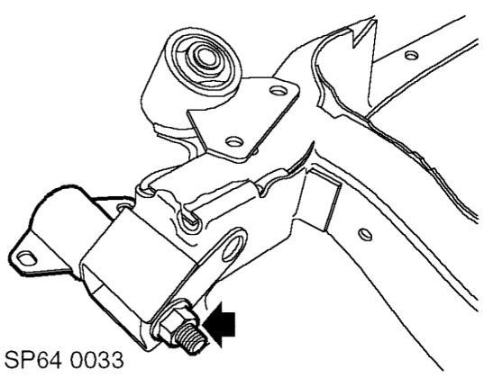Repeat operations for opposite side of suspension.