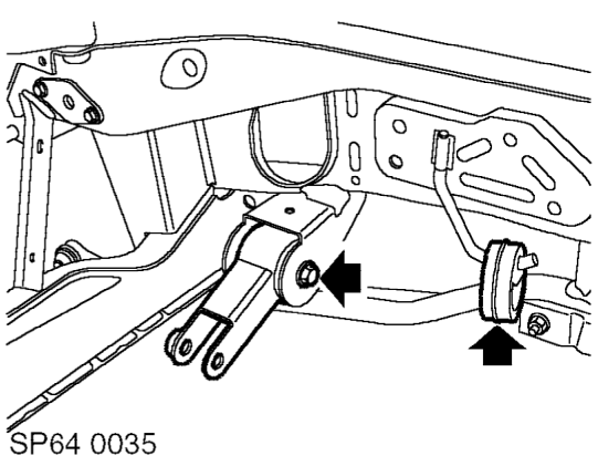 Repeat operations for opposite side of suspension.